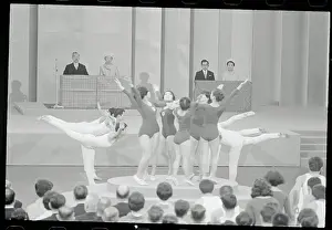 Princess Of Japan Prints: Japanese Gymnastic Demonstration