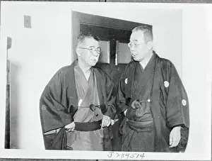 Japanese Leaders Conferring Together