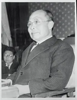 Japanese Prime Minister Shidehara