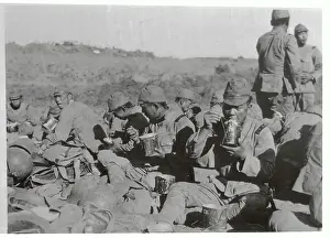 Japanese Soldiers Eating