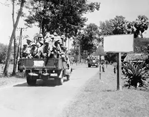 Indochina Prints: Japanese Soldiers in Jeep