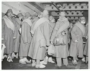 Japanese Soldiers Being Shipped Home
