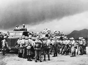 Japanese Soldiers Waiting
