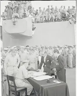 The Japanese Surrender, Tokyo Bay 1945