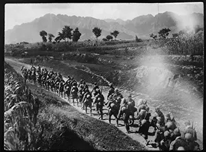 Japanese Troops Invade North China