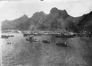 Invasion Prints: Japanese Troops Land by Sea in China