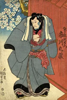 Japanese Woodblock of a Kabuki actor
