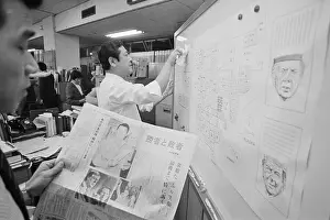 Japanese Workers Keeping Tabs on Presidential Election