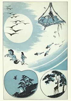 Lunar Gallery: Japanesse Art, Minor sketches of nature 19th Century