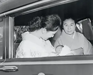Japan's Princess with Infant Son