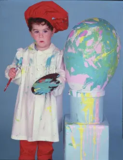 Jason Rogues Painting Easter Egg on Capitol