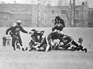 Jay Berwanger and Others Playing Football