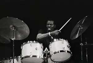 Jazz Drummer Elvin Jones Performing