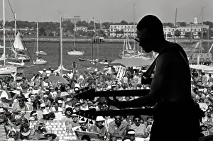 Jazz Musican at Newport Festival