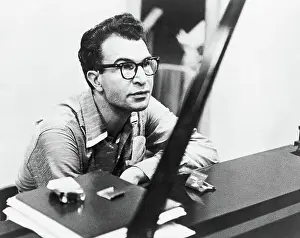 Jazz Musician Dave Brubeck at Piano