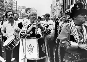 Jazz Musician Pete Fountain Leads Mardi Gras