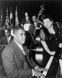 Jazz Performers Playing Their Instruments