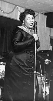 Formally Dressed Prints: Jazz Singer Ella Fitzgerald