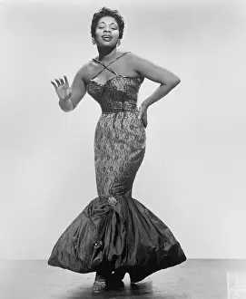 Gown Prints: Jazz vocalist Donna Hightower Portrait Session