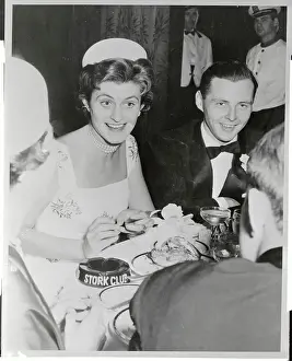 Jean Ann Kennedy with Fiancee