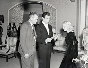 Jean Harlow, Robert Taylor, and W.S. Van Dyke