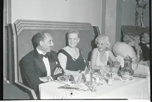 Parenthood Prints: Jean Harlow Seated with Her Parents