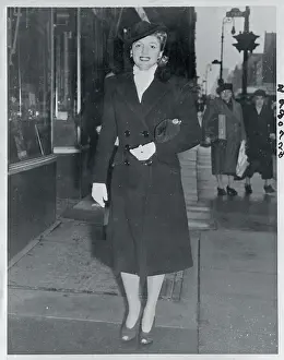 Jean Jaborg Strolling Down Street