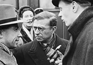 Interview Prints: Jean-Paul Sartre