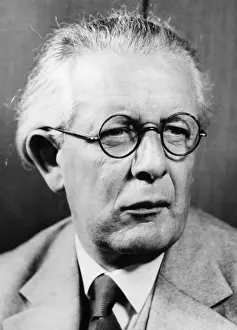 Psychologist Prints: Jean Piaget, Swiss Psychologist
