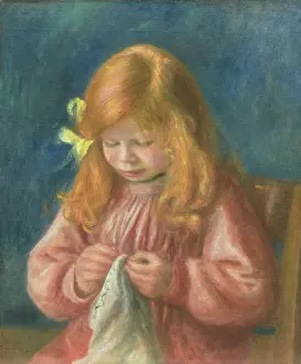 Rose Prints: Jean Renoir Sewing