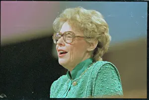 Dallas Prints: Jeanne Kirkpatrick Speaking