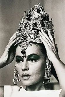 Jeanne Moreau in Costume as Mata Hari