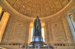 Images Dated 31st December 2008: Jefferson Memorial HDR