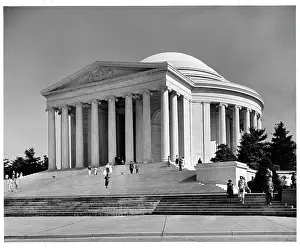 Lac0047 Prints: Jefferson Memorial In Washington, DC