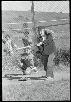 Jenny Fille Batting For Little League Acceptance
