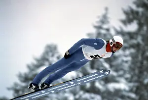 Athletes Prints: Jens Weißflog 1984