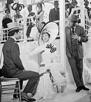 Jeremy Brett, Audrey Hepburn and Rex Harrison in My Fair Lady