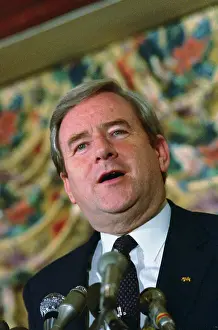Jerry Falwell Holding Press Conference
