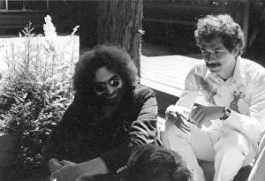 Jerry Garcia And Carlos Santana