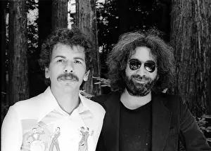 Jerry Garcia And Carlos Santana