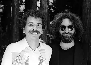 Jerry Garcia And Carlos Santana