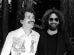 Jerry Garcia And Carlos Santana