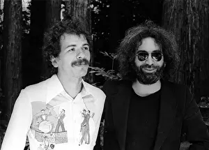 Jerry Garcia And Carlos Santana