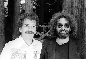 Jerry Garcia And Carlos Santana