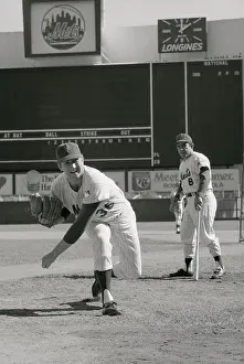Jerry Koosman in Pitching Action