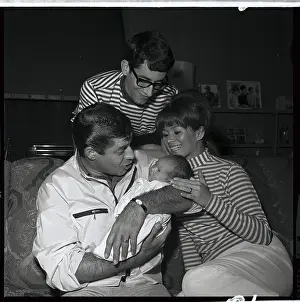 Jerry Lewis Talking to his Grand Baby
