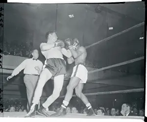 Jerry Luedee and Rory Calhoun Boxing