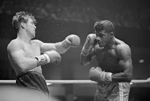 Fist Fight Prints: Jerry Quarry and Floyd Patterson Boxing