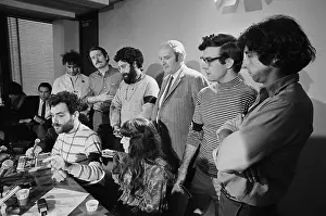 Releasing Prints: Jerry Rubin Held News Conference