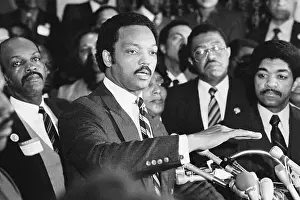 Jesse Jackson Criticizing President Reagan